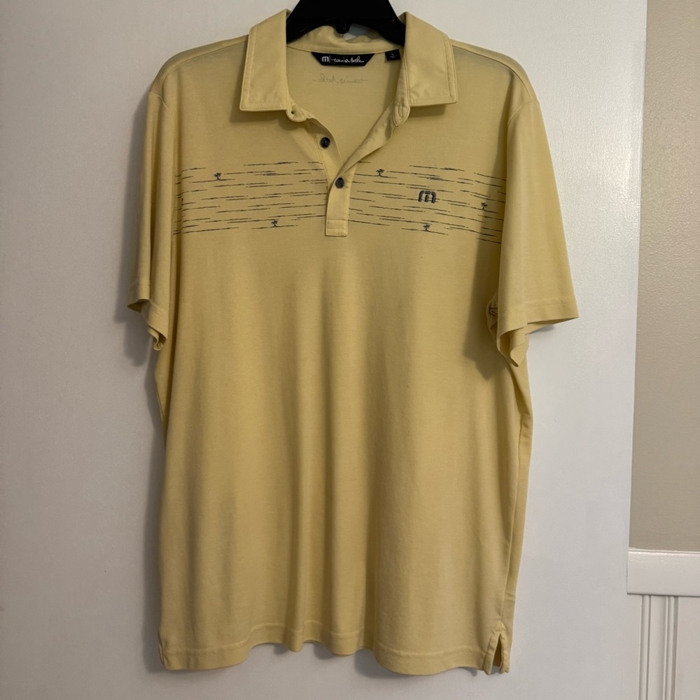 Travis Mathew’s Yellow Tropical Polo